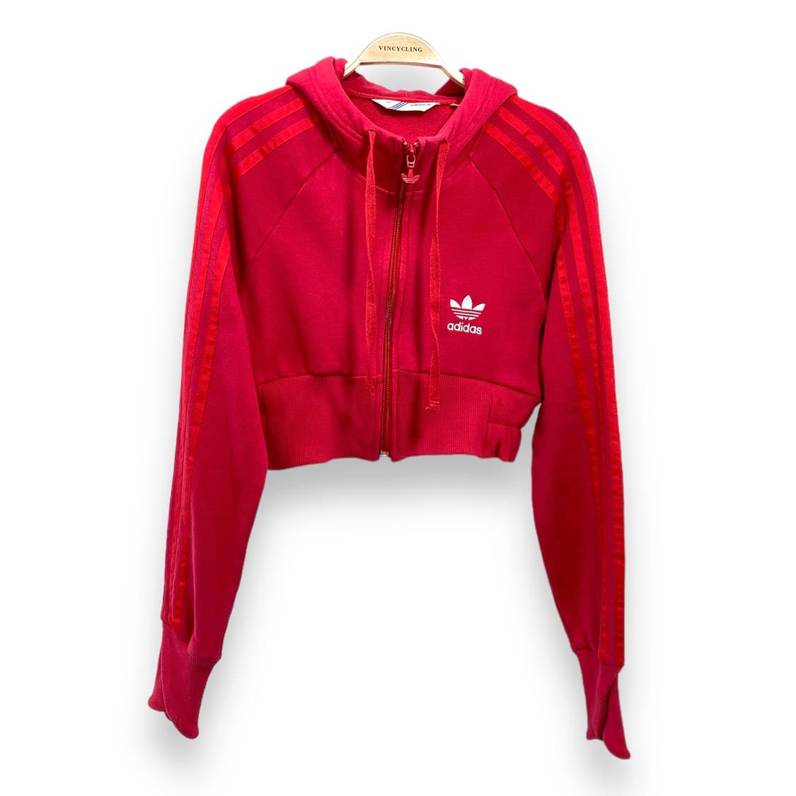 Adidas Hood Crop Top costom 상품이미지1