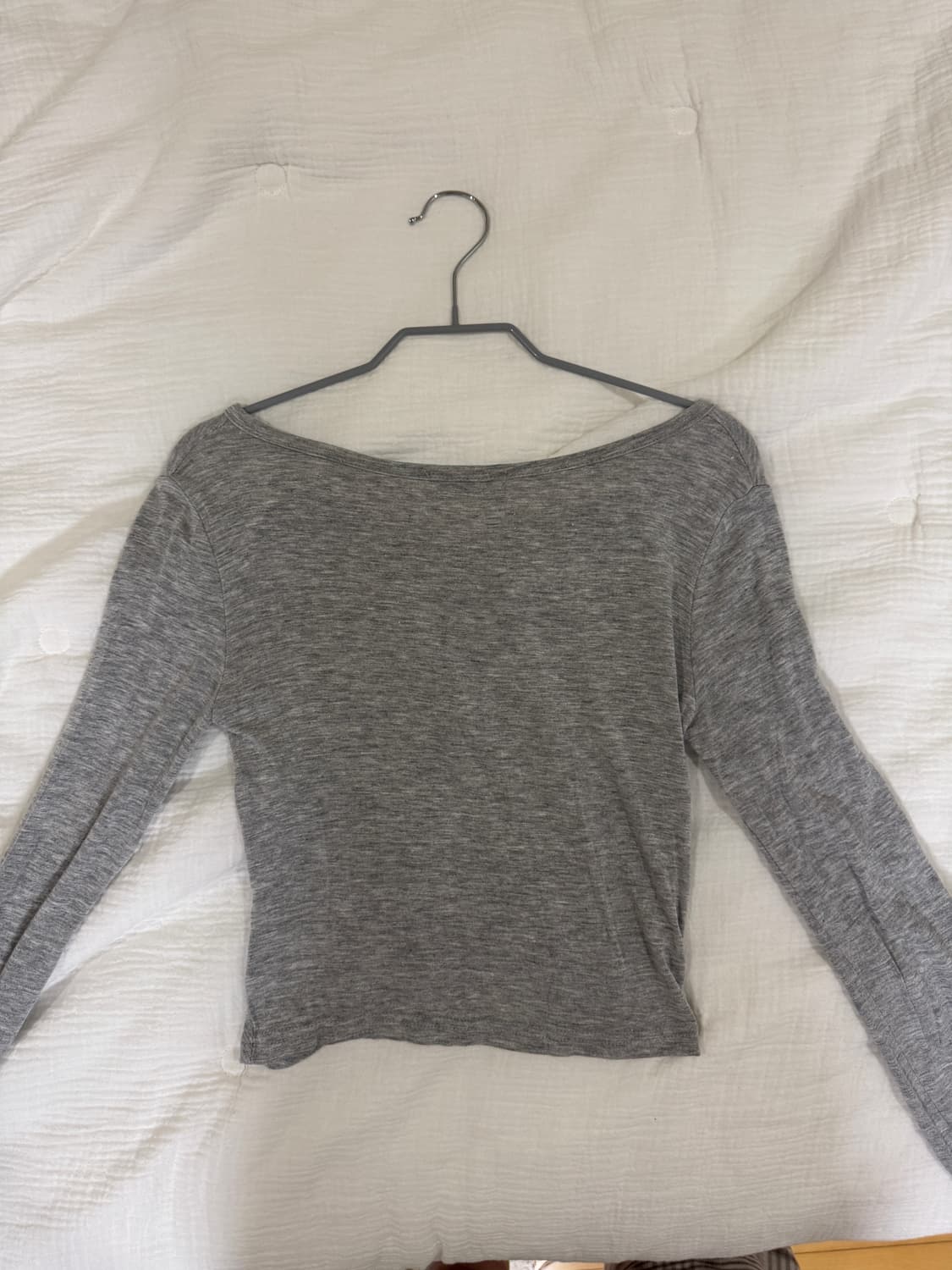 애즈온 회색 가디건 상품이미지2