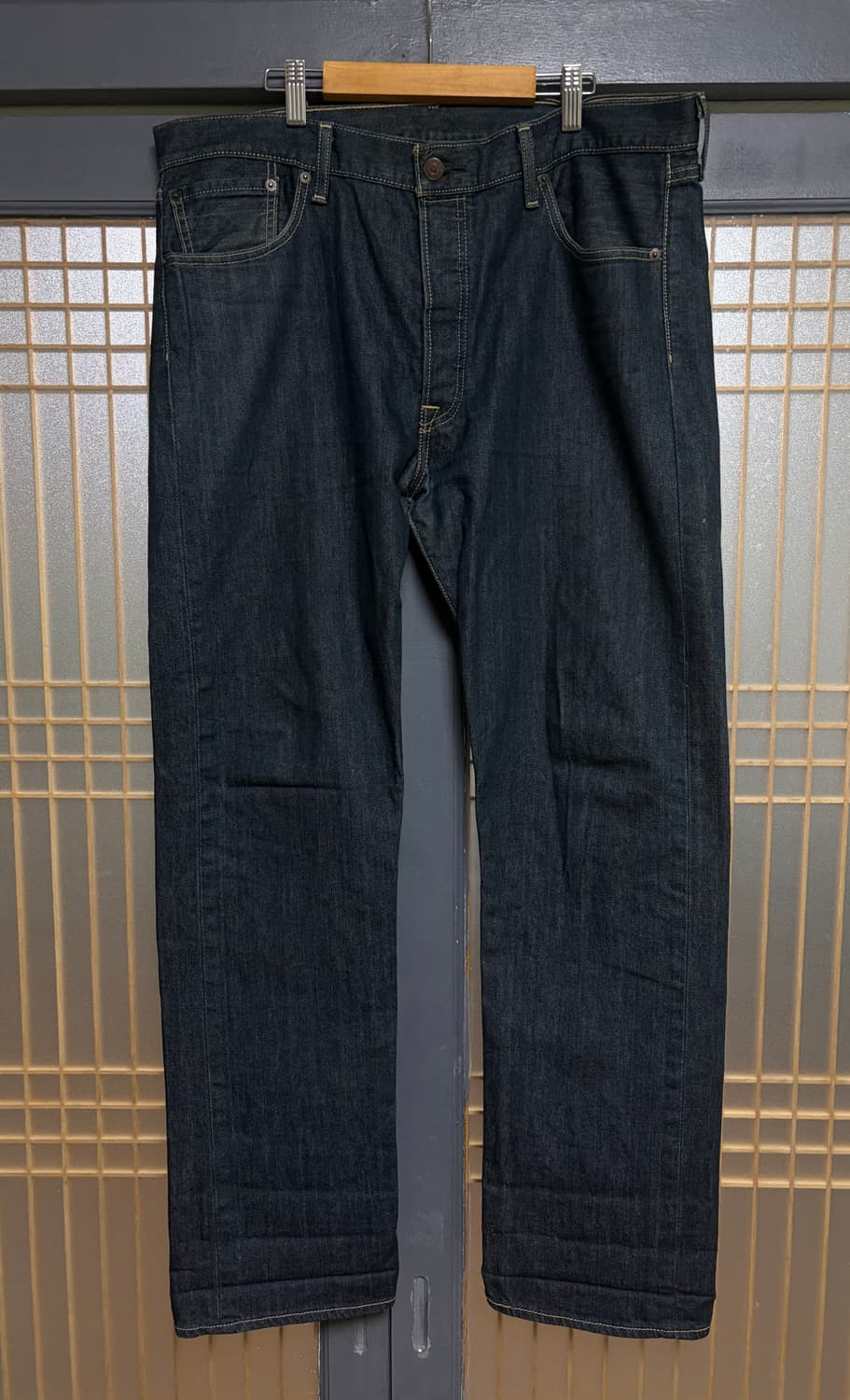 36)리바이스501 데님팬츠 셀비지 스트레이트 상품이미지2
