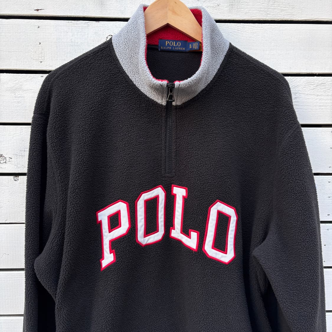 Polo 폴로 성조기 플리스 후리스 풀오버 상품이미지3