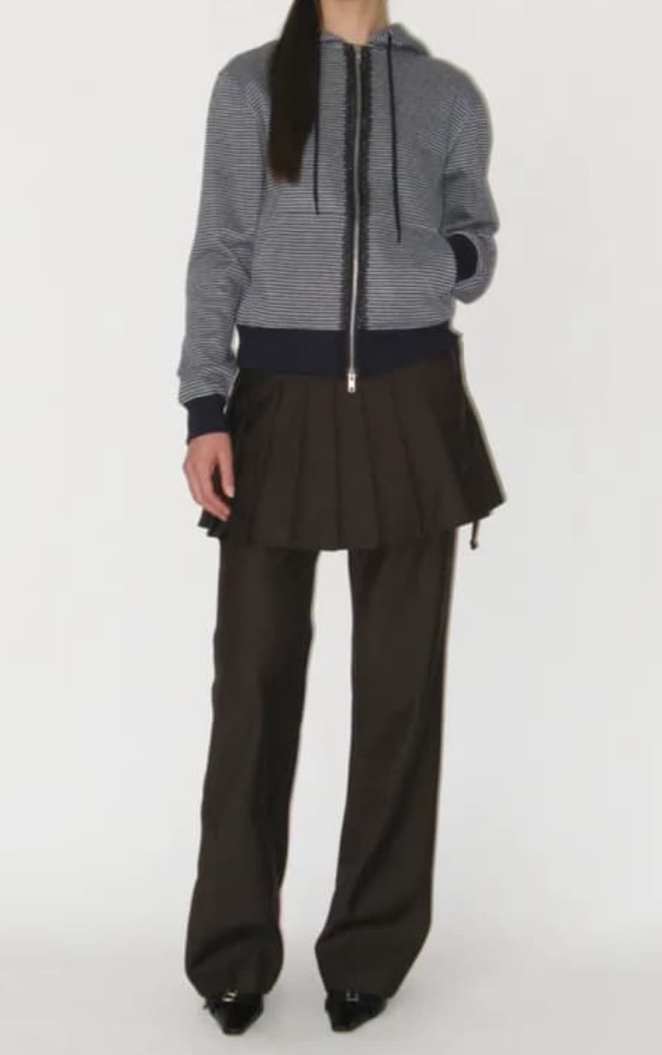 썬번브로젝트 레이스후드집업 상품이미지2