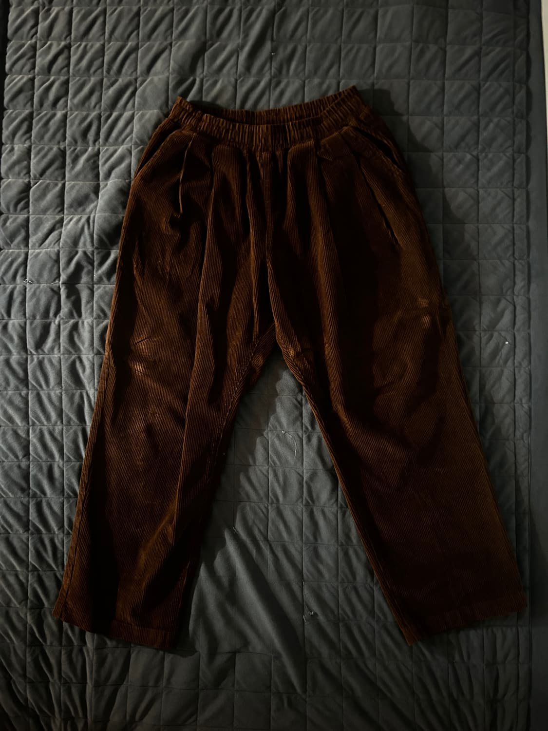 [L]브라운 코듀로이 팬츠 상품이미지1