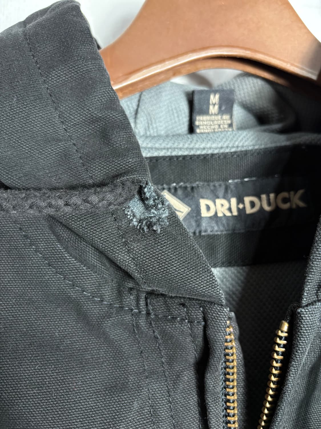 Dri duck 드리 덕 워크 후드 자켓 블랙 상품이미지6