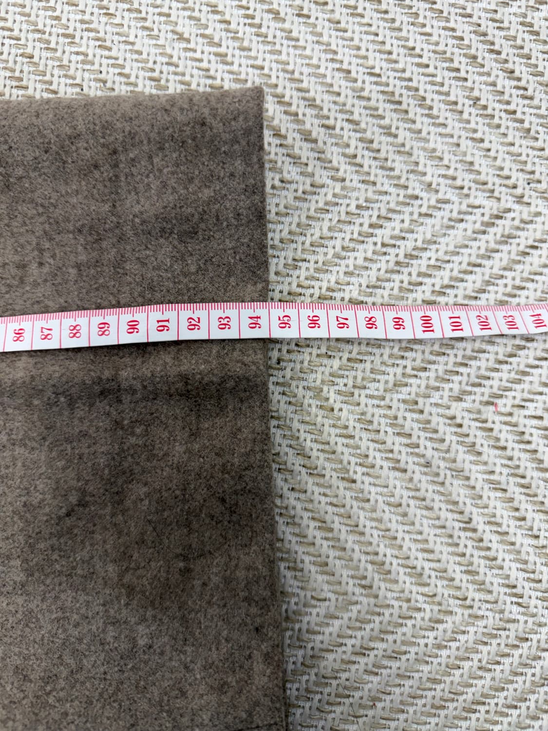 정품) 더캐시미어 한섬 21ss 울 와이드팬츠  상품이미지8