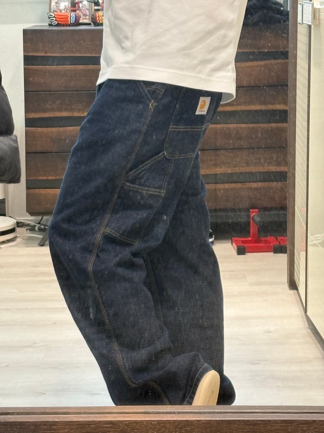 (착샷O) 칼하트윕 OG SINGLE KNEE PANT CAMANO 상품이미지5