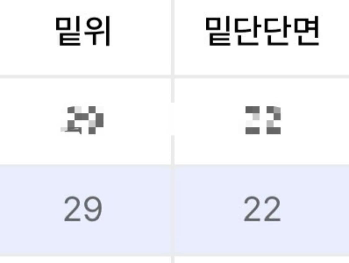 새상품) 비디알 003 레일로드 데님 S 사이즈 팝니다. 상품이미지4