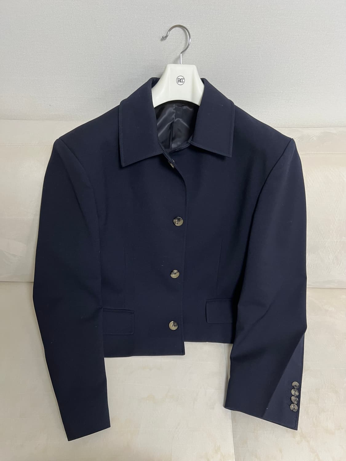 [XL]렉토 울 블렌드 숏 자켓 상품이미지2