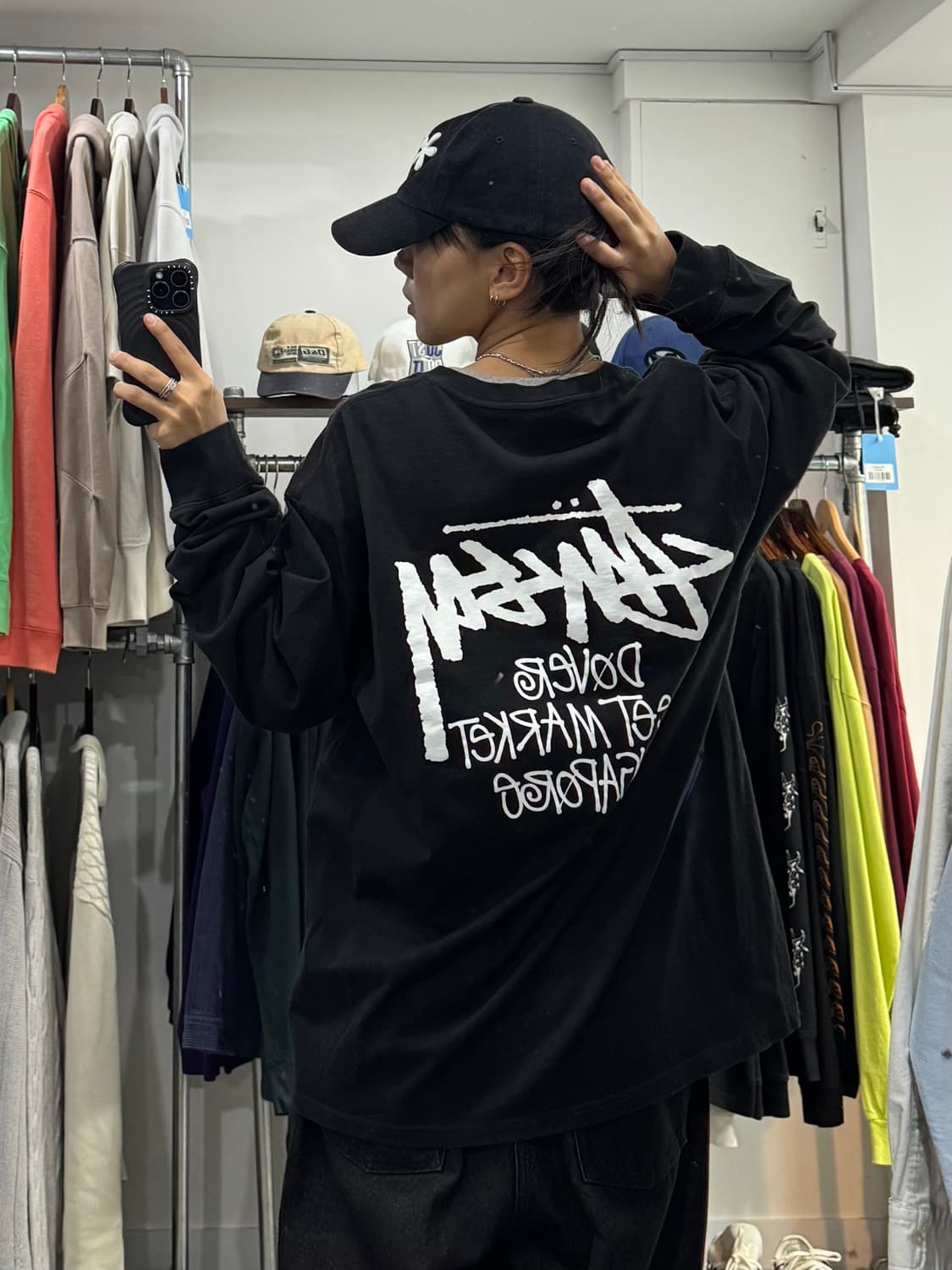 스투시 도버스트릿마켓 싱가폴 롱슬리브 상품이미지6