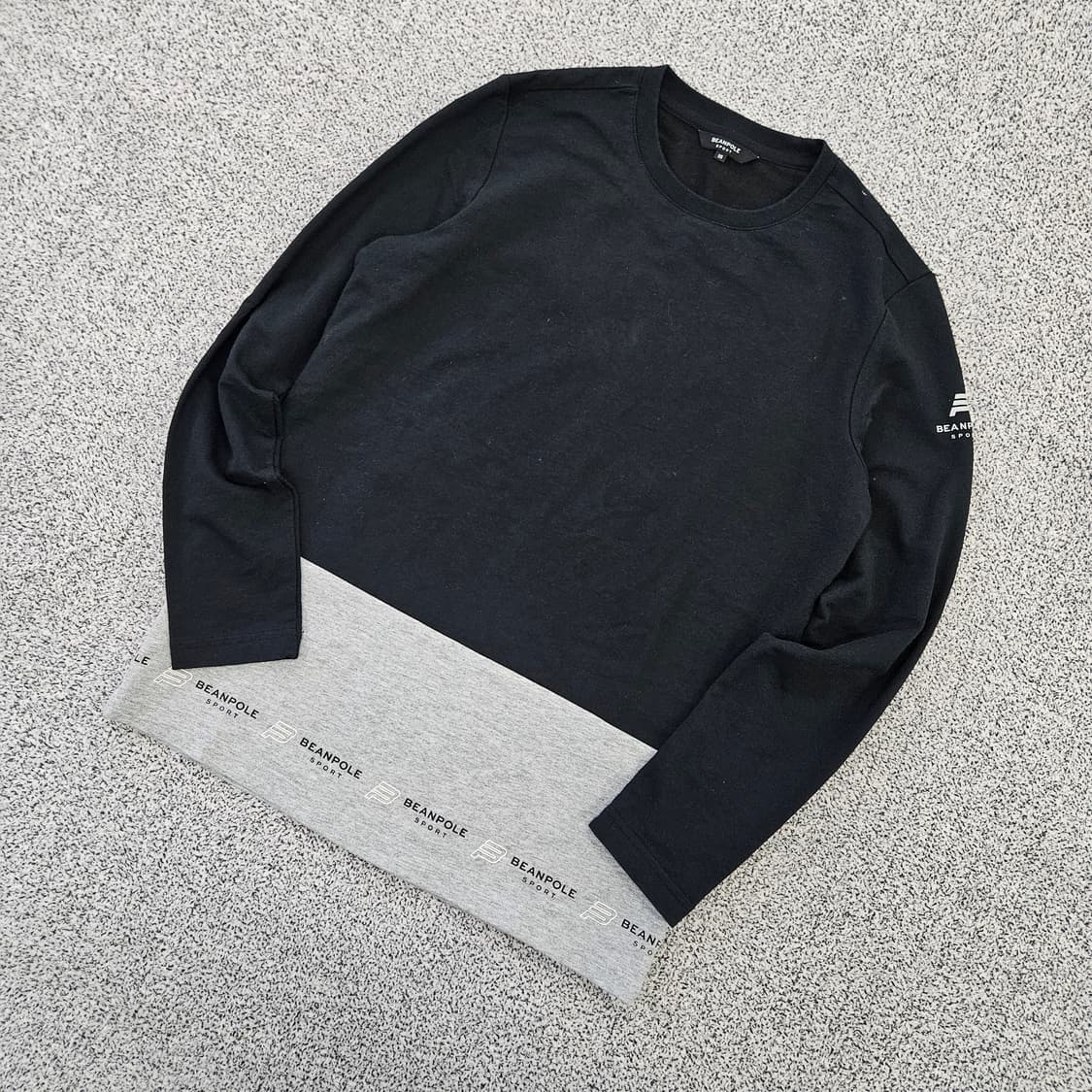 [95] 빈폴 블록 트레이닝 긴팔 티셔츠 0102YH1 상품이미지1