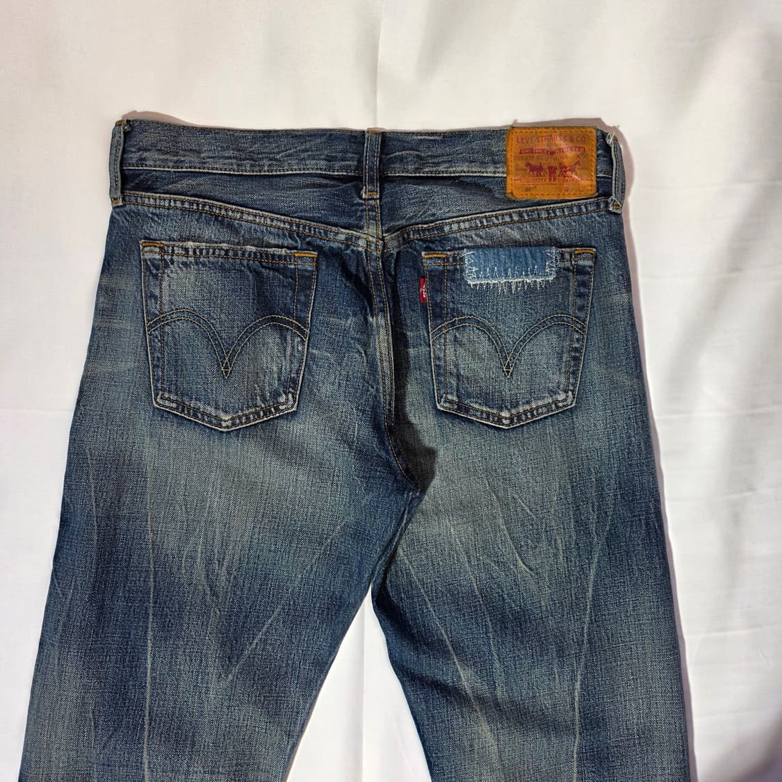 [W25L32]리바이스 501 리워크 데님팬츠 상품이미지7