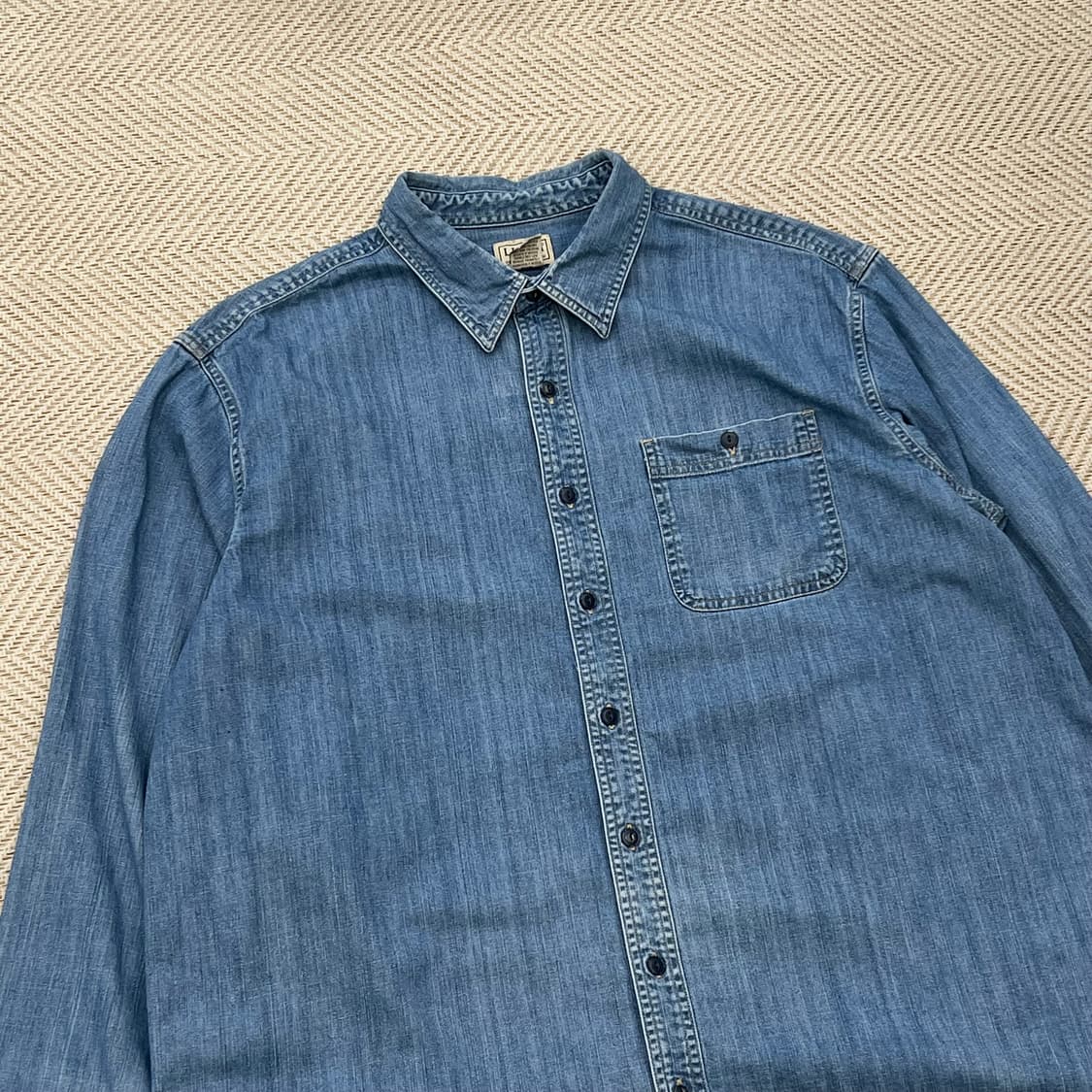 엘엘빈 데님셔츠 r2424 상품이미지3
