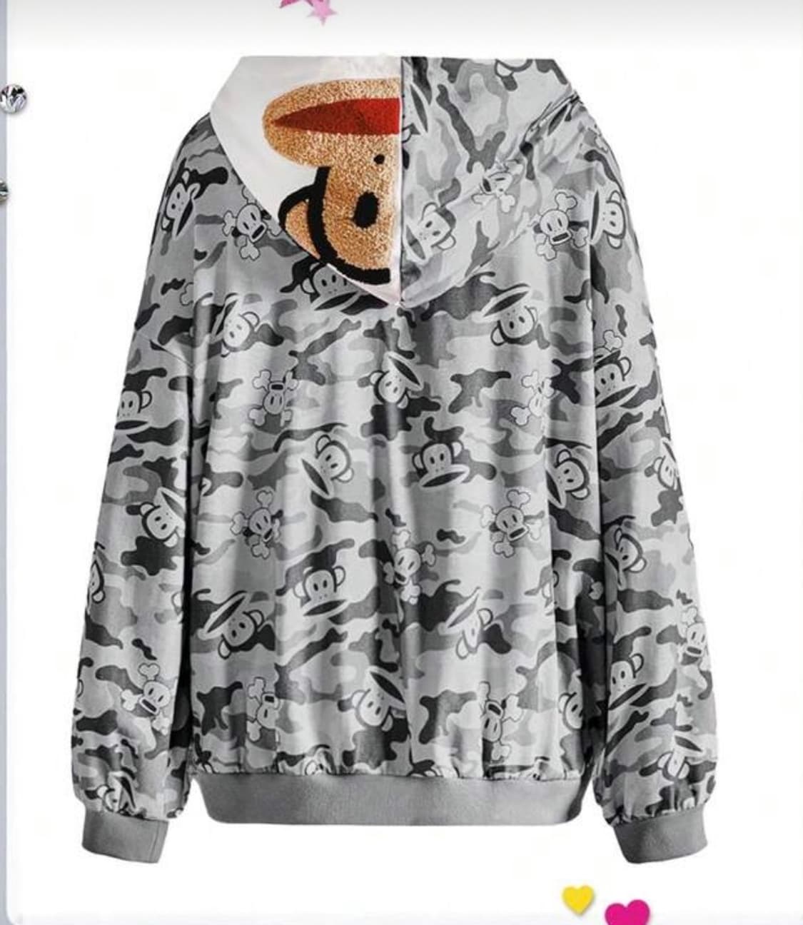 폴프랭크 후드집업S 바지M 판매 상품이미지1