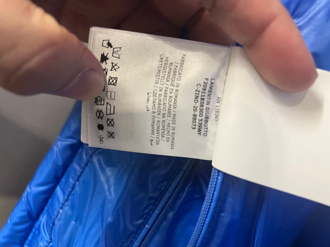 몽클레어 라멘틴 경량 다운패딩 5사이즈 (신세계매장 정품) 상품이미지8