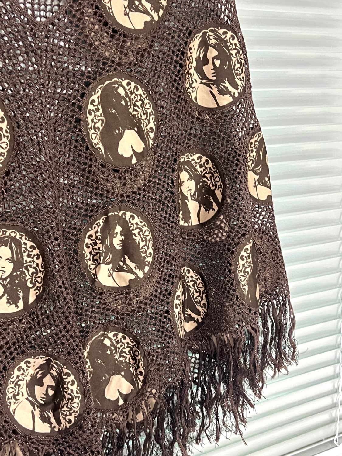 HYSTERIC GLAMOUR-CROCHET CAPE 상품이미지4