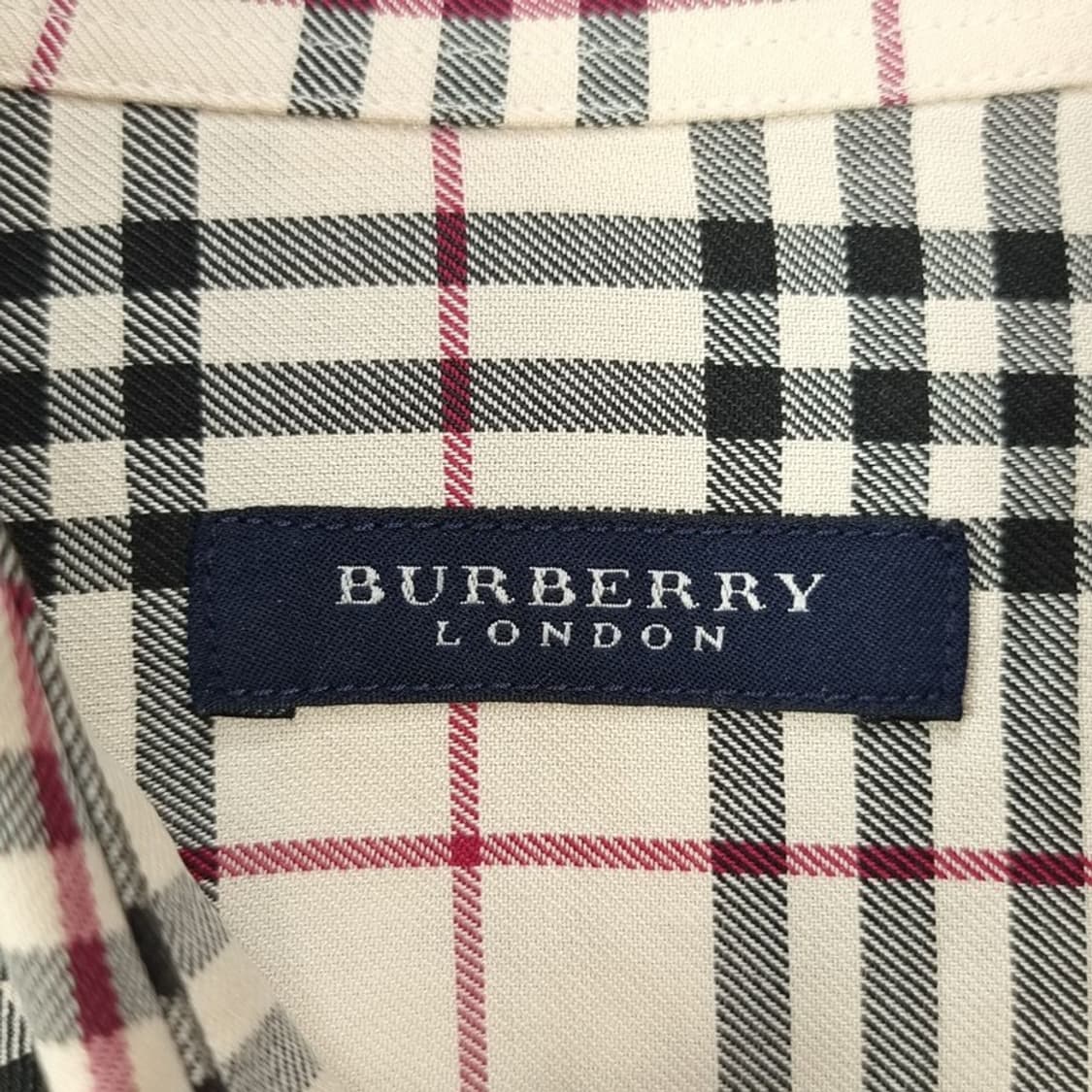[버버리] 로고 자수 빈티지 체크 셔츠 P01168 상품이미지7