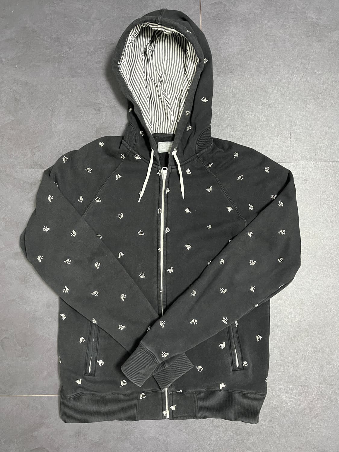 스투시 후드집업 S 상품이미지1