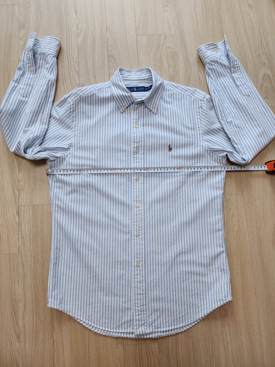 폴로랄프로렌 옥스포드스트라이프셔츠(S  상품이미지5