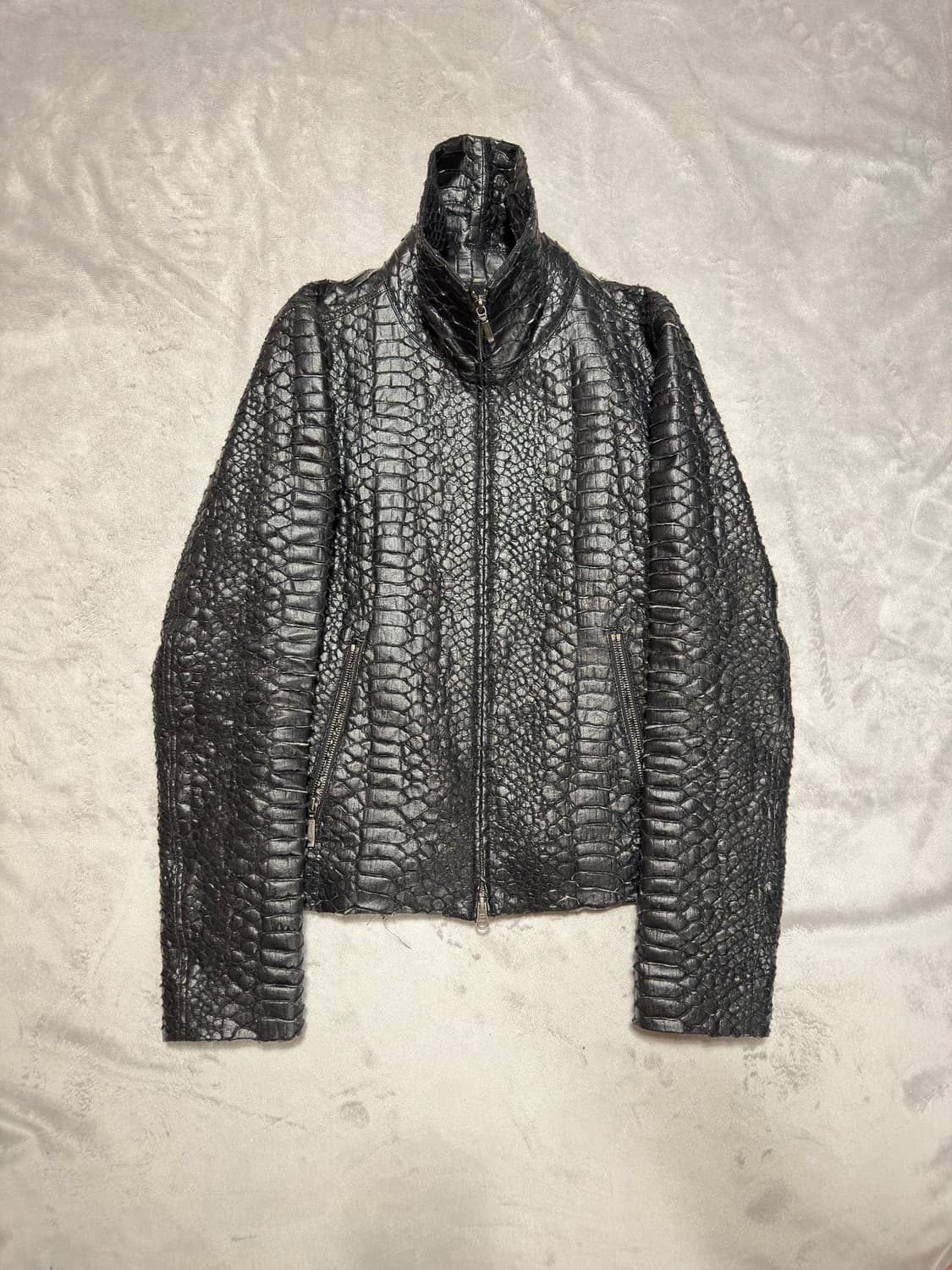 Yasuyuki ishii washi snakeskin jacket 상품이미지1
