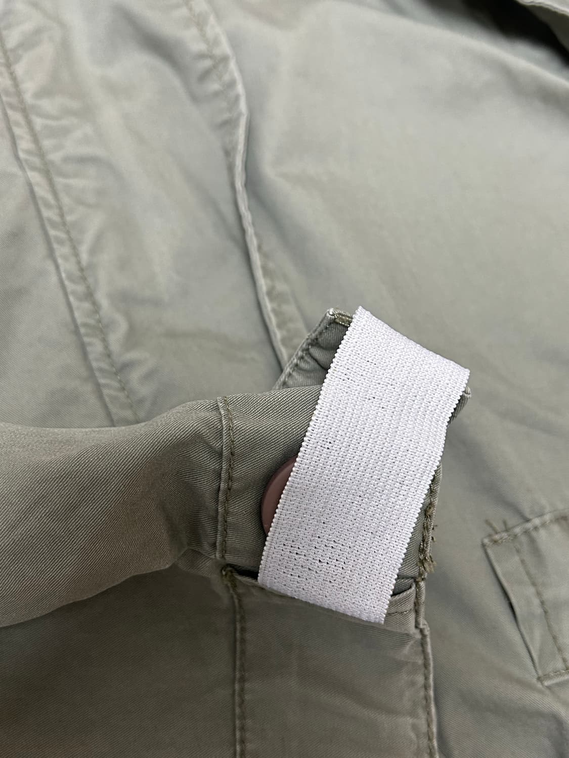 밀리터리 카키 풀집업 후드 멀티 포켓자켓 상품이미지6