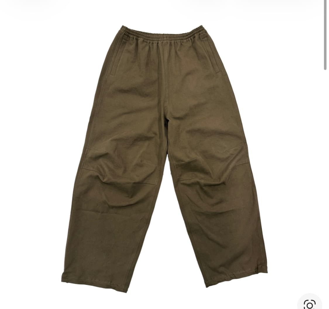 논노드 몰스킨 트랙 팬츠 카키 브라운 상품이미지1