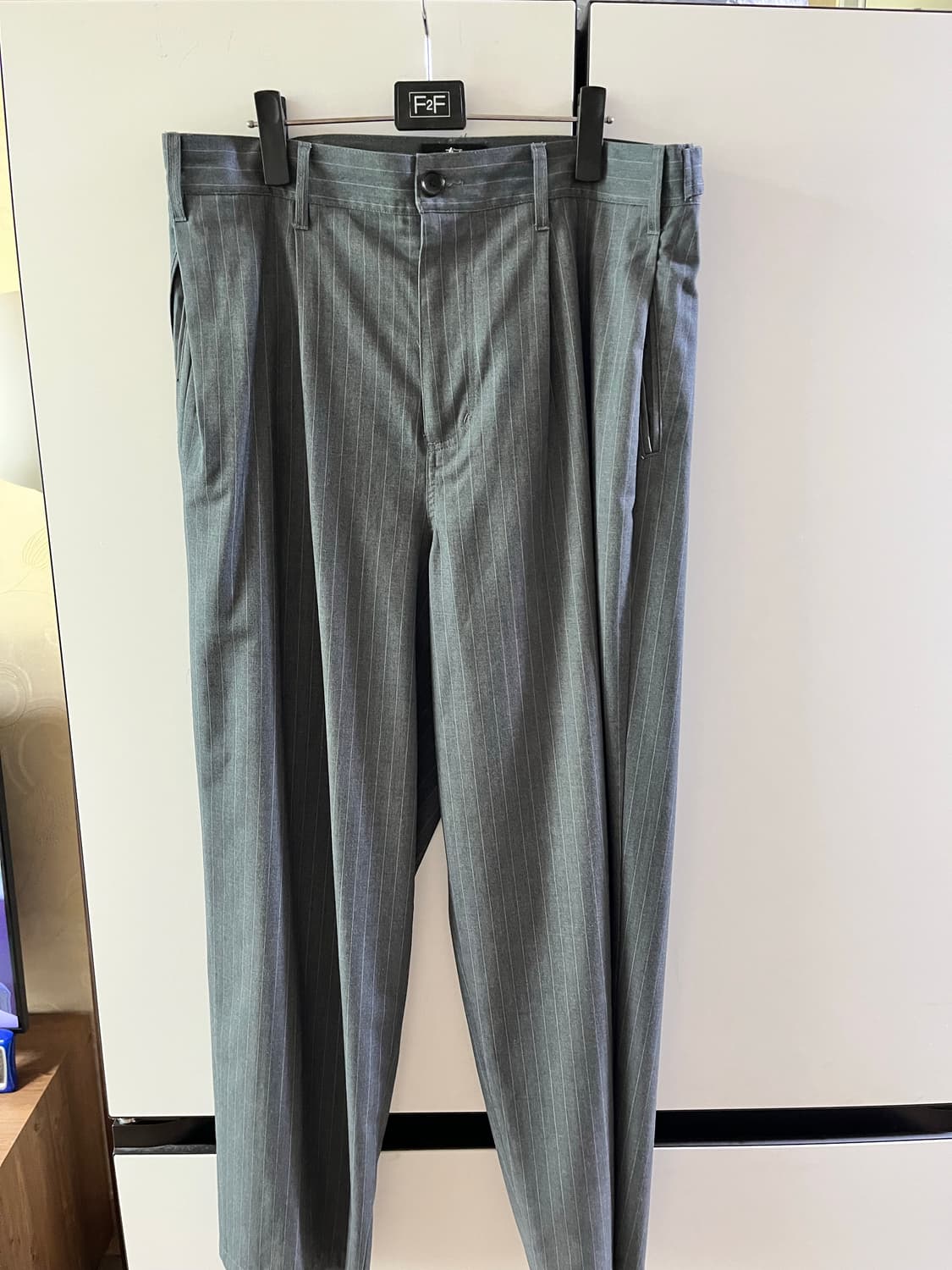 스투시 스트라이프 볼륨 트라우저 사이즈32 판매 상품이미지1