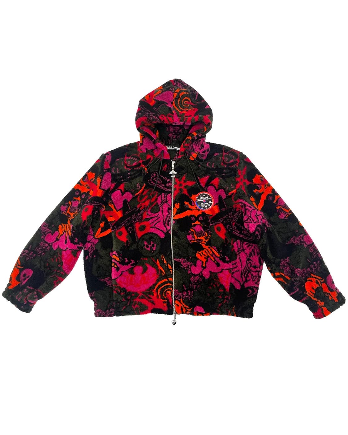 [S]초포바 로위나 25fw 엔진 파티 후드 후리스 자켓 상품이미지1