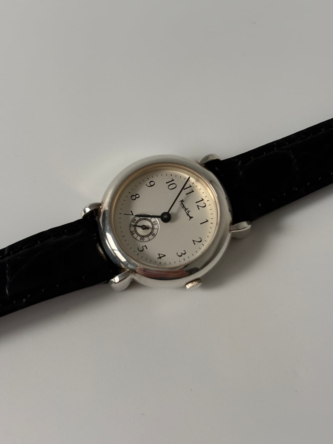 마가렛호웰 스몰 세컨즈 실버 쿼츠 여성 상품이미지5