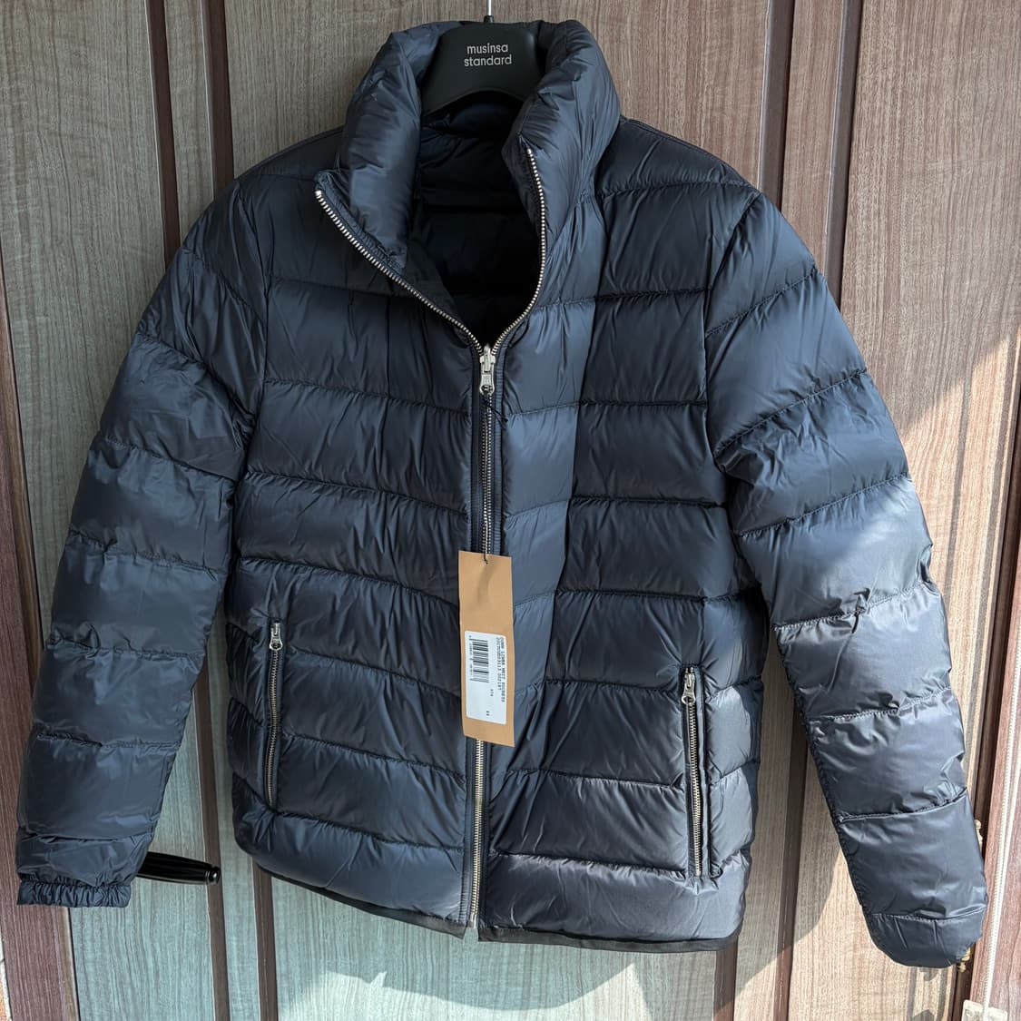 [새상품]텐씨 TenC 리버시블 다운 라이너 포켓 자켓 네이비 상품이미지4