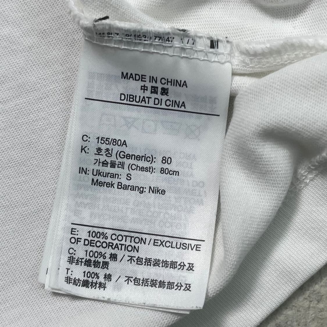 NIKE 스우시 우먼 반팔티 S 상품이미지7