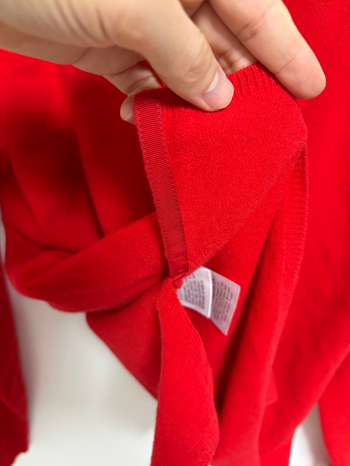 구찌 남성 래빗 컬렉션 레드 니트 L사이즈 국내 매장판 정품 상품이미지6