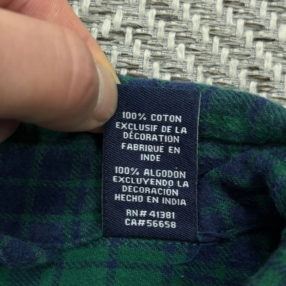 챕스랄프로렌 체크셔츠 v2487 상품이미지7