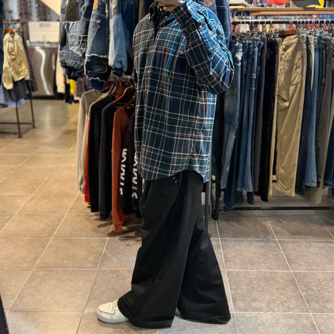  [NO.9] POLO 폴로 랄프로렌 타탄 체크 셔츠 상품이미지3