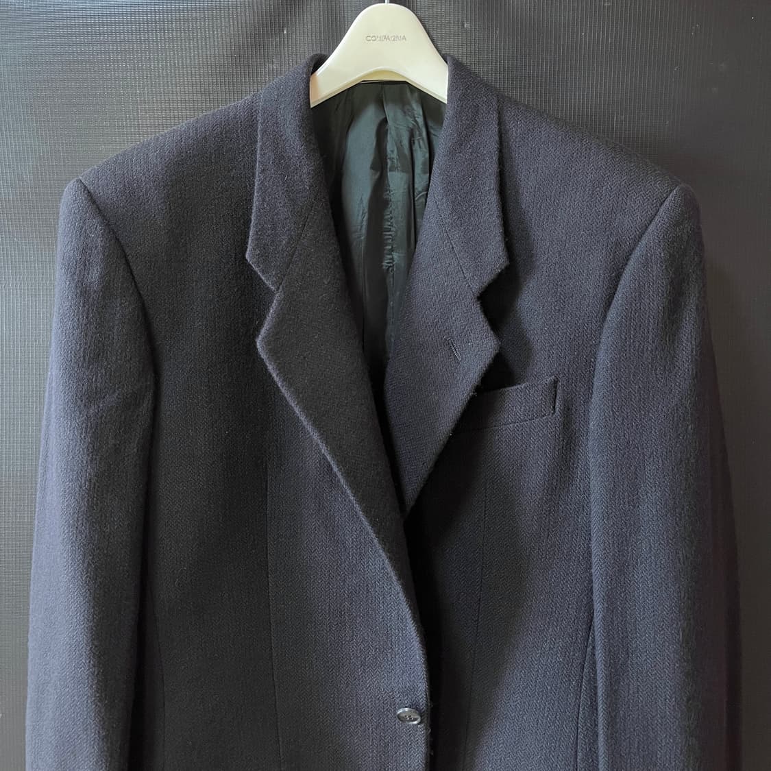 아르마니 꼴레지오니 브러시드 울 테일러드 자켓 상품이미지5