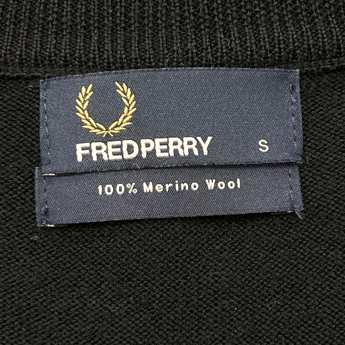 프레드페리 아가일 니트가디건 r3037 상품이미지5