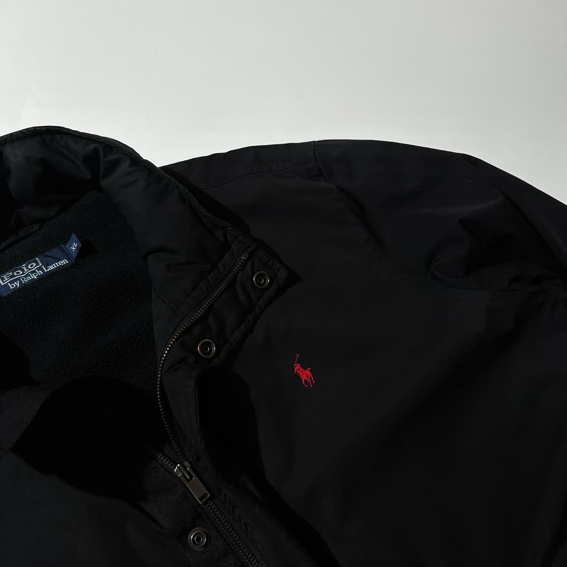 폴로 랄프로렌 페리 블루종 자켓 블랙 상품이미지5