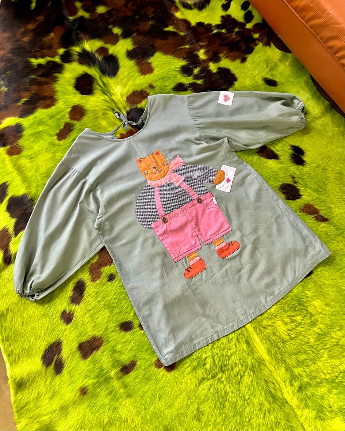 ~1990s JPN Vintage Patch-Work Apron 상품이미지4