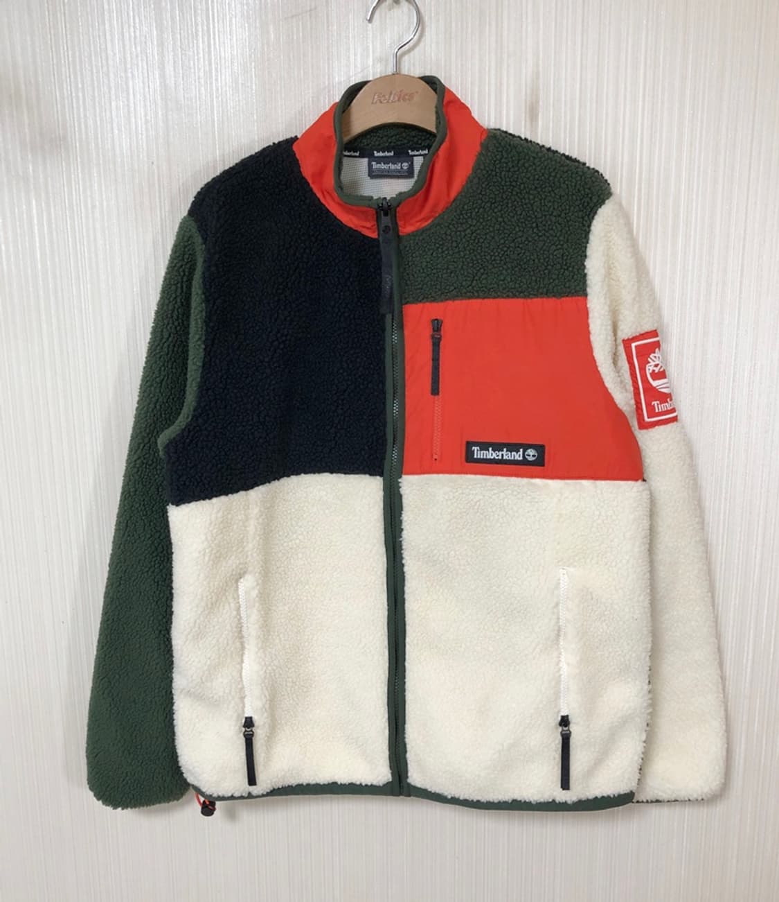 팀버랜드(Timberland) 뽀글이 플리스집업자켓 M 상품이미지1