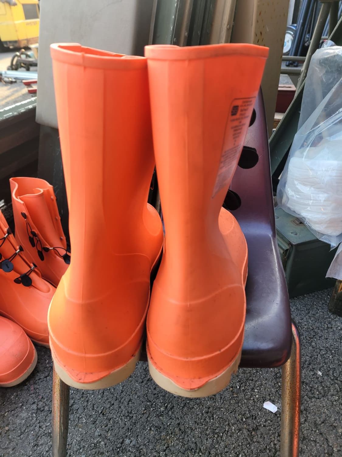 미  화학보호 방수 부츠 상품이미지3