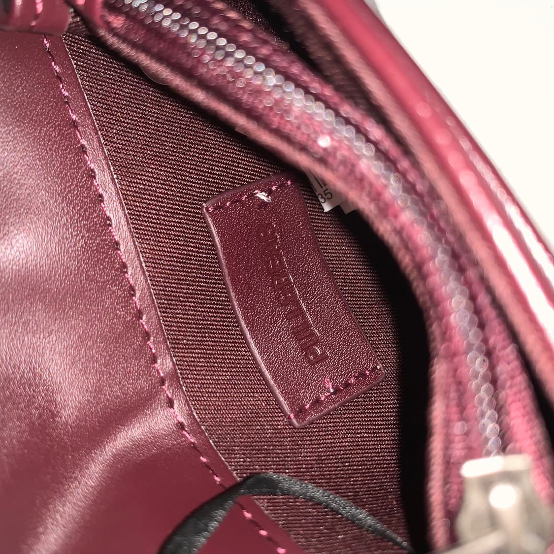 Pull & Bear leather wallet cherry 상품이미지4
