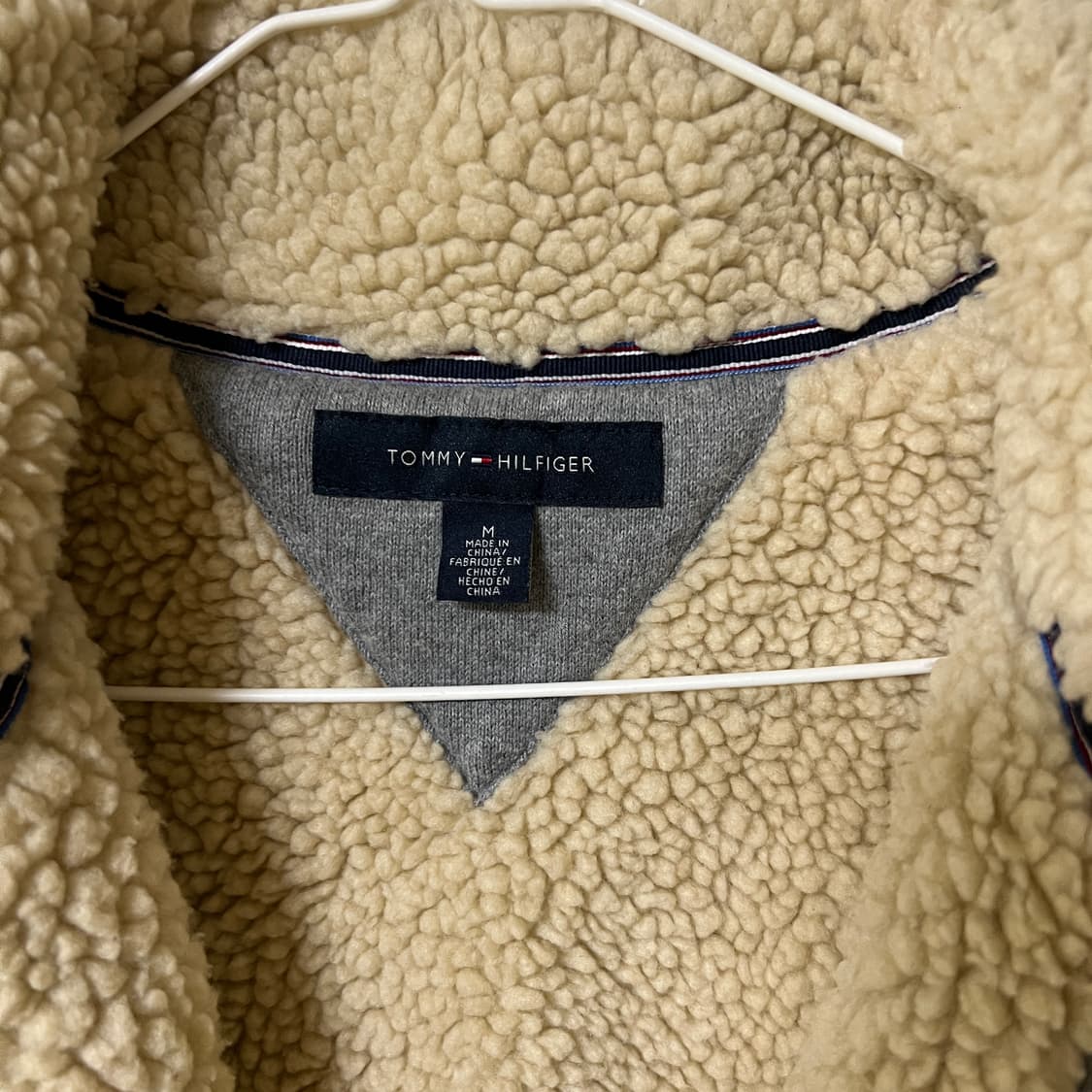 타미힐피거 헤비 코튼 니트 집업 m 상품이미지6