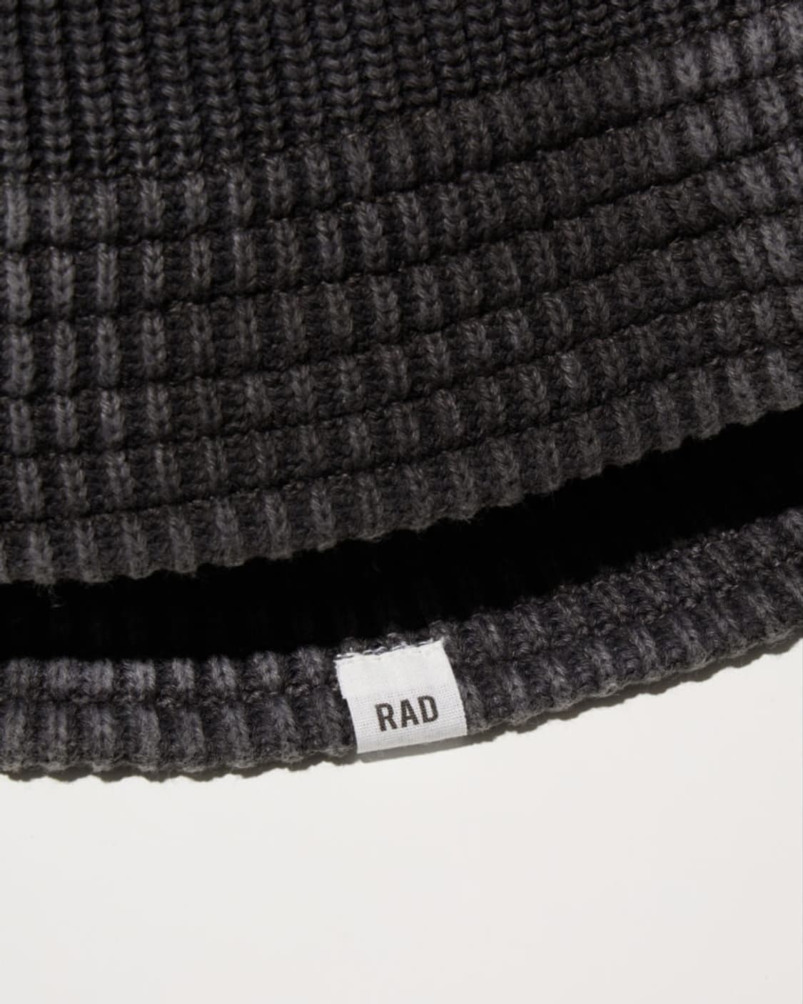 레디올 RADIALL CRUSHER HAT 크러셔 햇 버킷 모자 블랙 상품이미지4