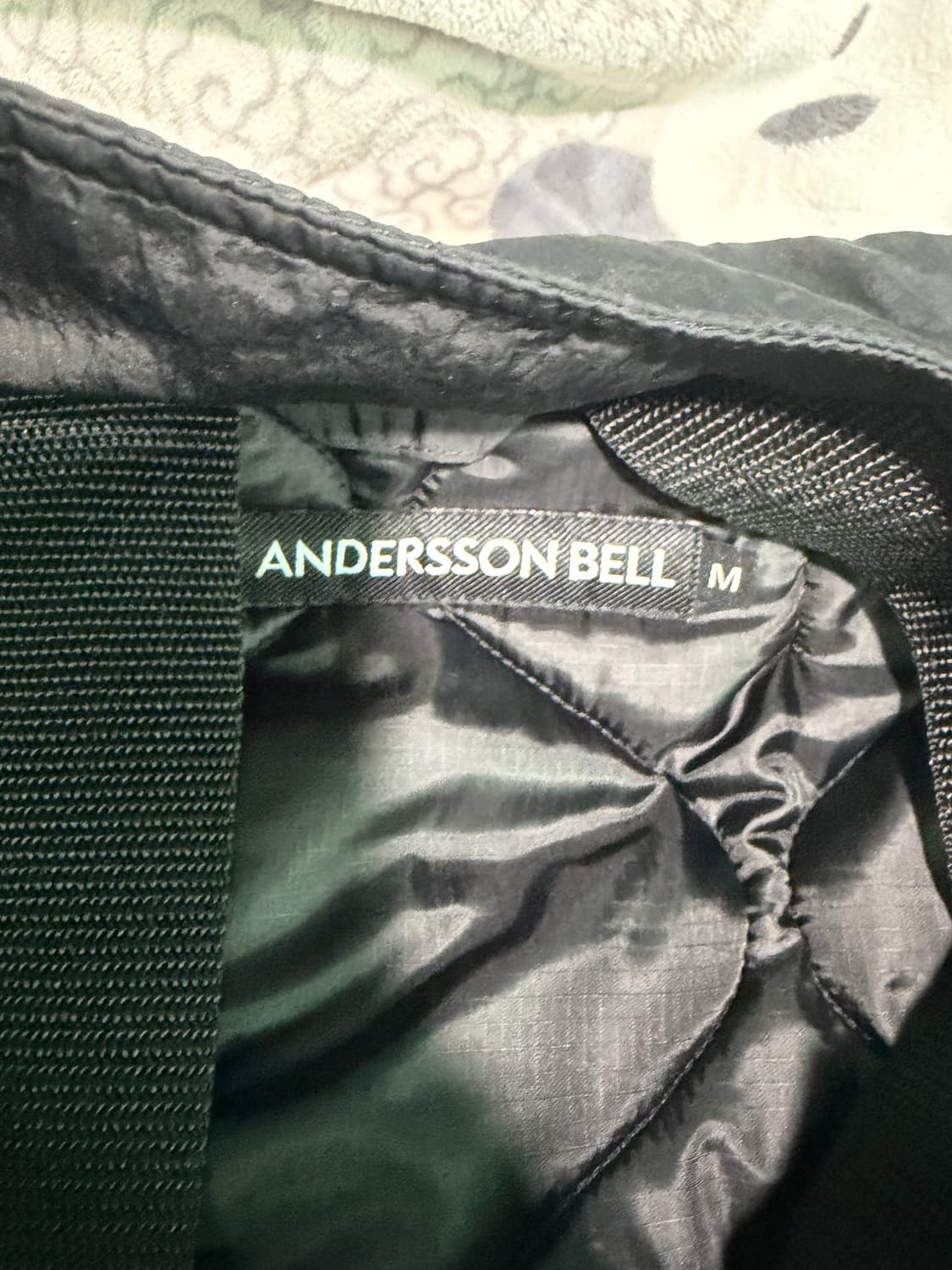 앤더슨벨 노르딕 니트 패치 파카 m 상품이미지4