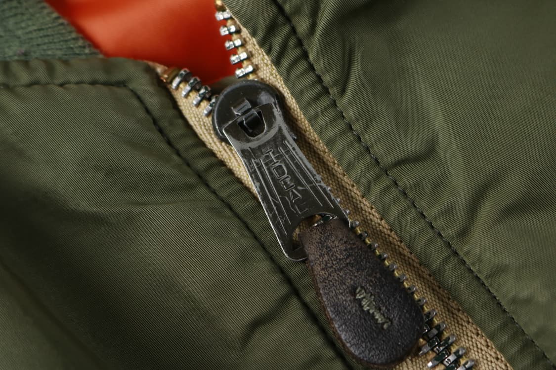 [S] 80's 알파인더스트리 MA-1 플라이트 자켓 상품이미지3