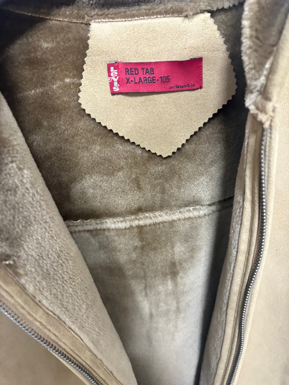 리바이스 레드텝 스웨이드 후드 자켓 상품이미지5