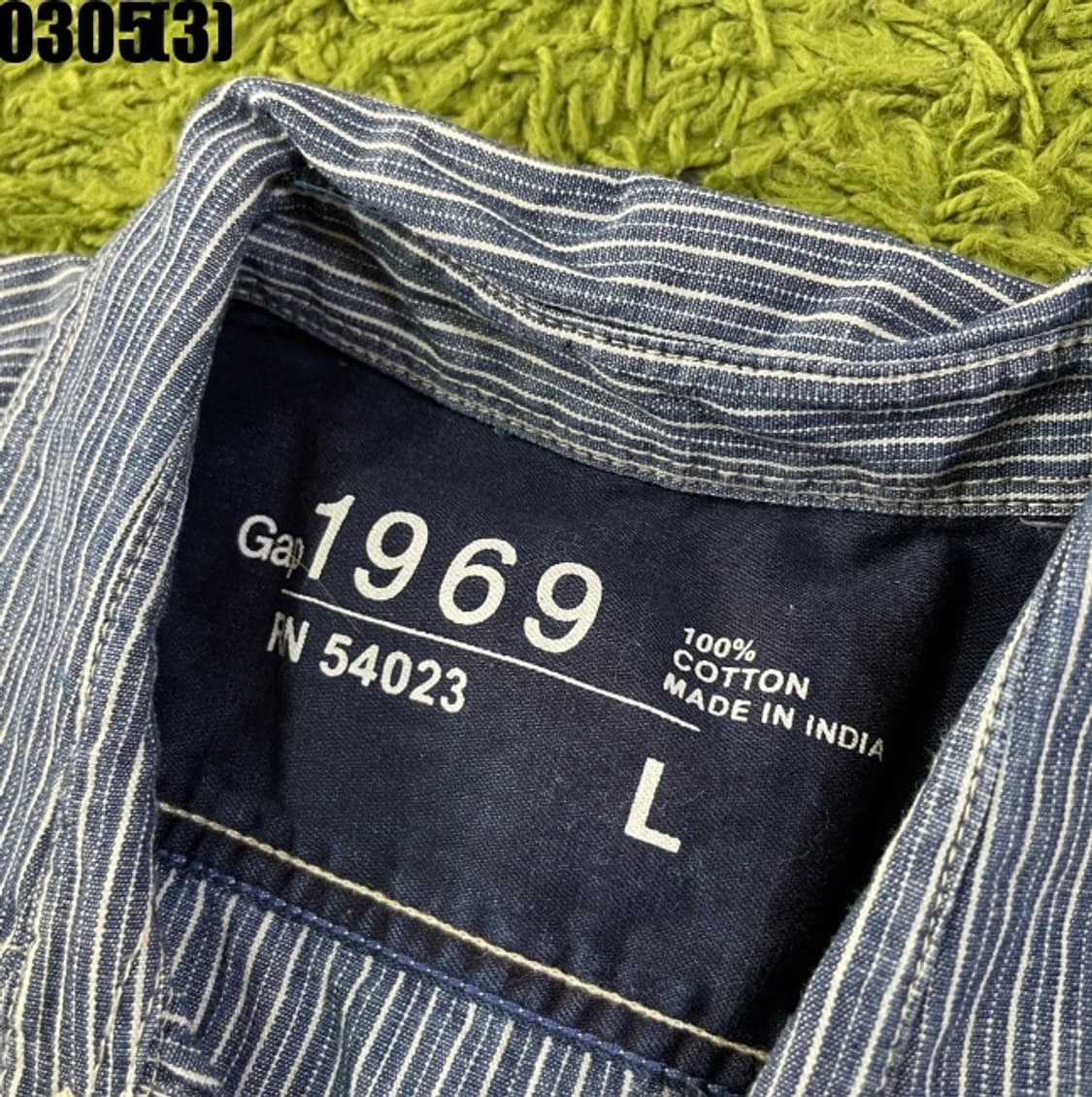 GAP 스트라이프 긴팔 셔츠 상품이미지5