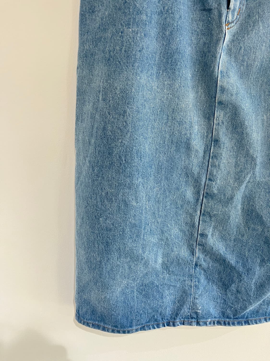 90's Vivgldi denim skirt (made in USA) 상품이미지3