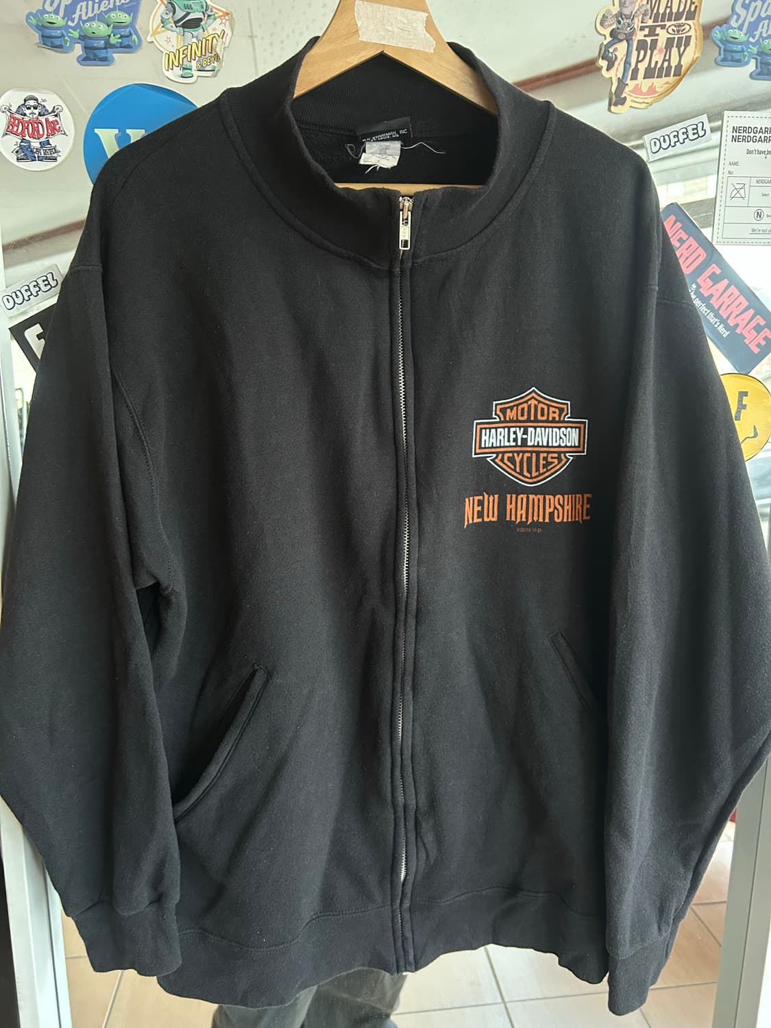 할리데이비슨 스웻집업자켓 상품이미지2