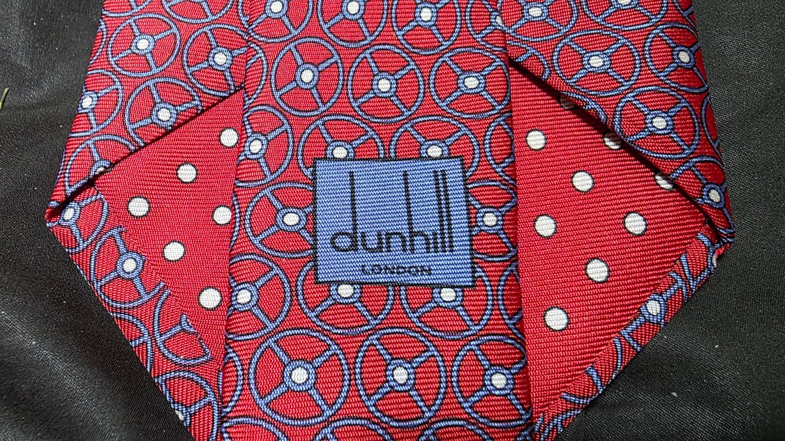 [새상품] 던힐(dunhill) 실크 100% 이탈리아 클래식 넥타이 상품이미지7