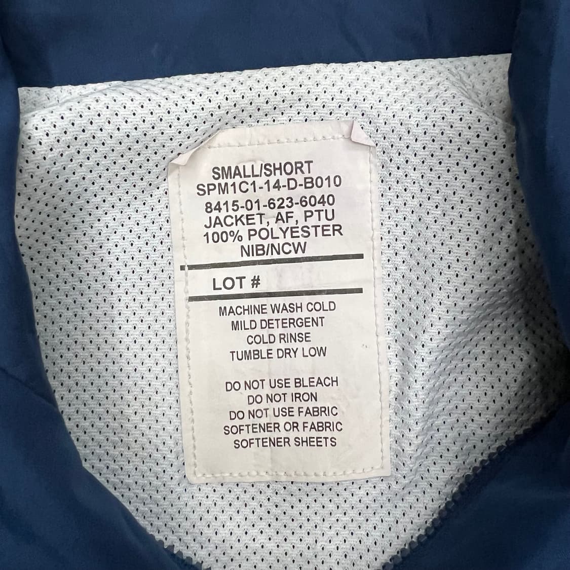 S/S IPFU US 공군 바람막이 자켓 상품이미지2