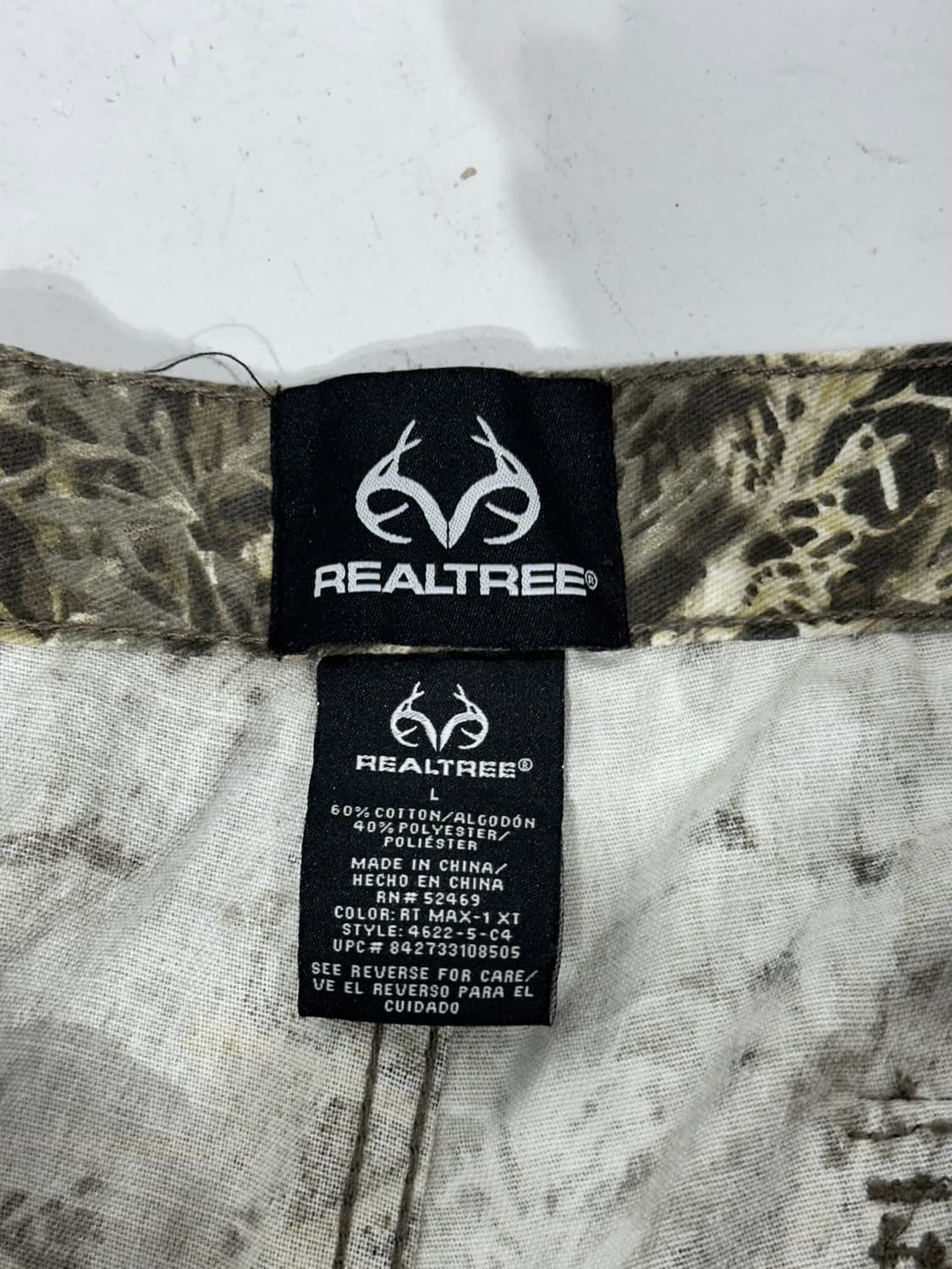 빈티지 카키 리얼트리 헌팅 대장급 카고 와이드 팬츠 L 상품이미지7